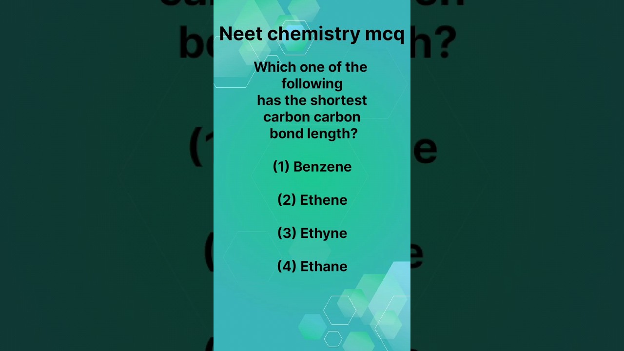 Neet chemistry MCQ/Chemistry MCQ/chemical bonding 