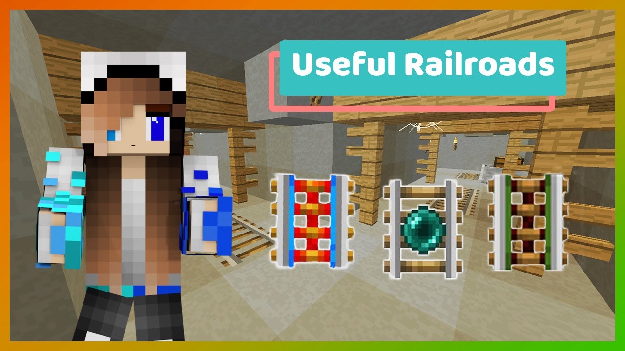 Mod Showcase: Useful Railroads | Minecraft