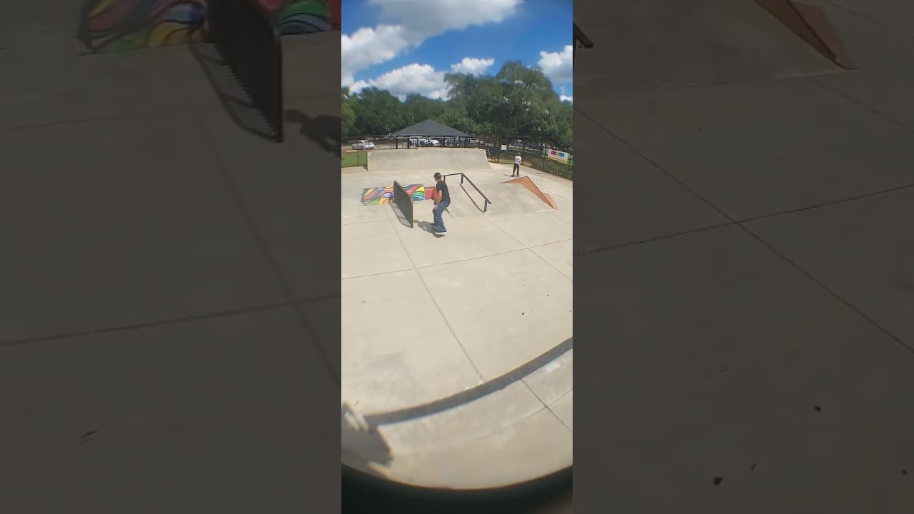 Melon Grab Transfer Half Bowl To Flat At The Ian Tilmann Safety Harbor, FL Skatepark-Brandon Hanson.
