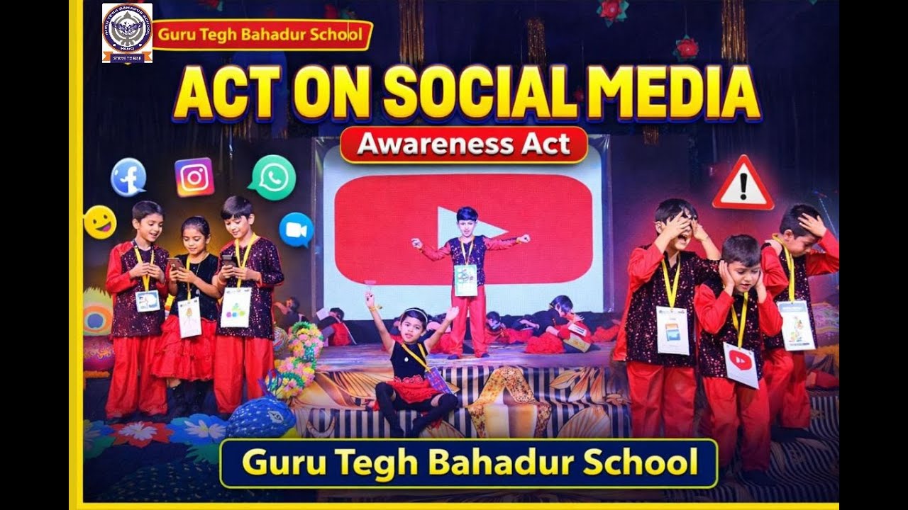 Social Media Act l Moral Lesson l Misuse of Social Media l Drama l GTBS l #annualfunction #2025 #yt