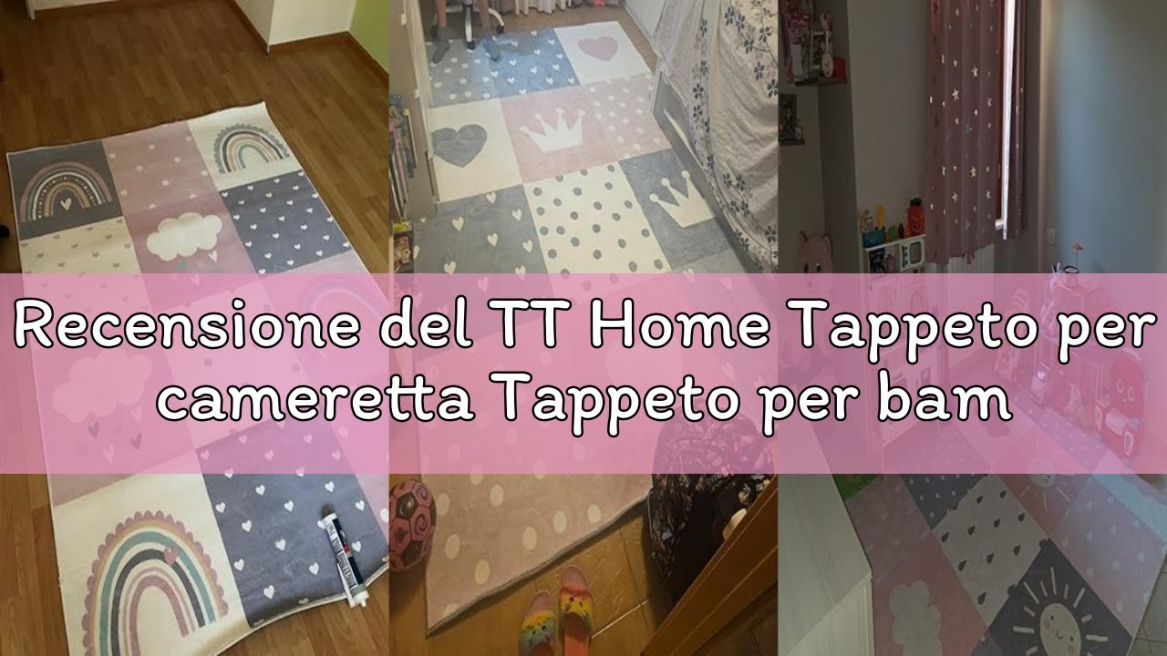 Recensione del TT Home Tappeto per cameretta Tappeto per bambini ragazzo ragazza Tappeto bambini cuo