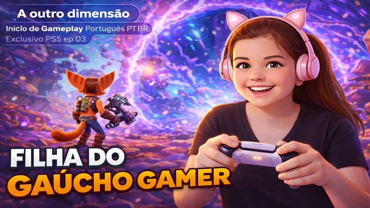 RATCHET & CLANK RIFT APART Em Outra Dimensão Início de Gameplay Português PT BR Exclusivo PS5 ep 03