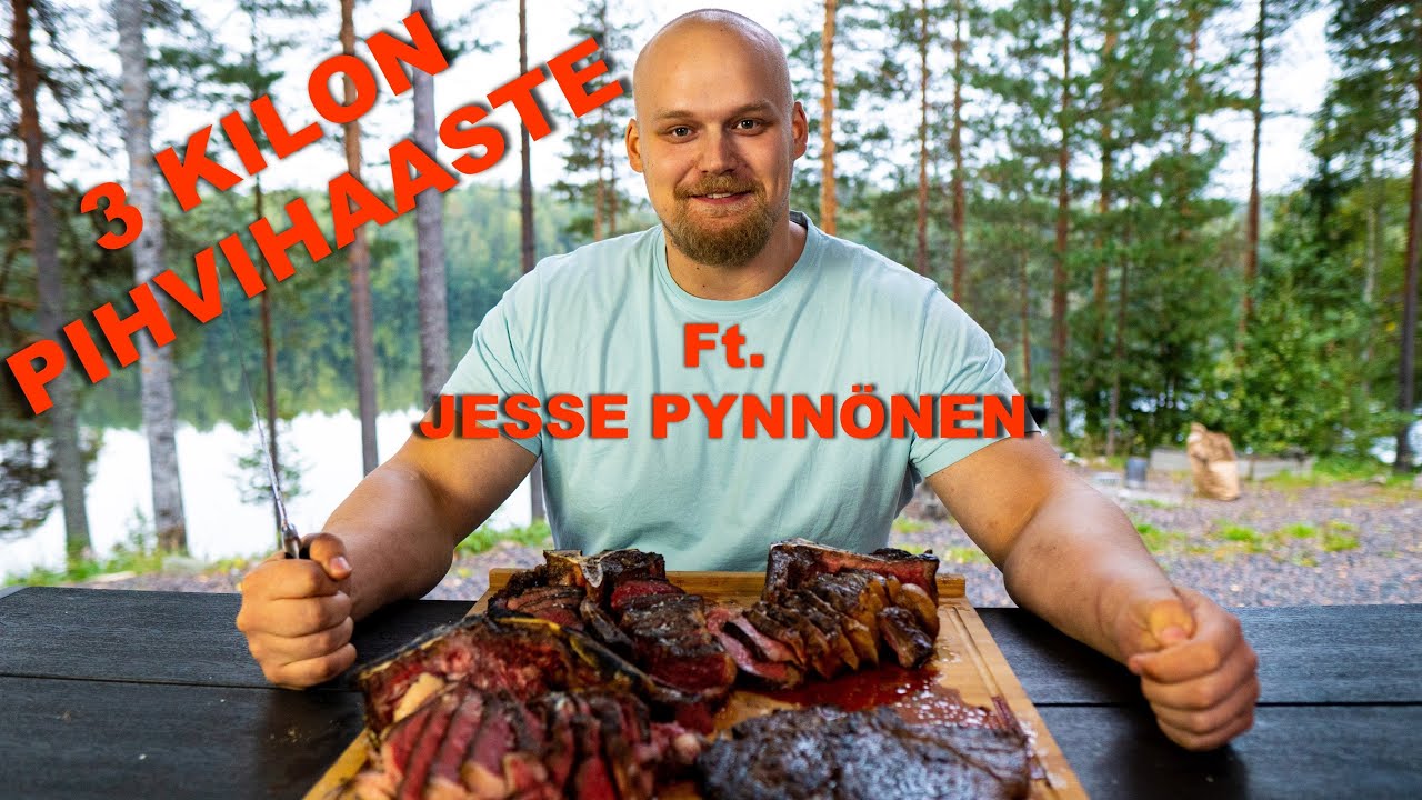Tein JESSE PYNNÖSELLE Suomen Kalleimman Pihvihaasteen - 3 Kiloa Parhaita lihoja
