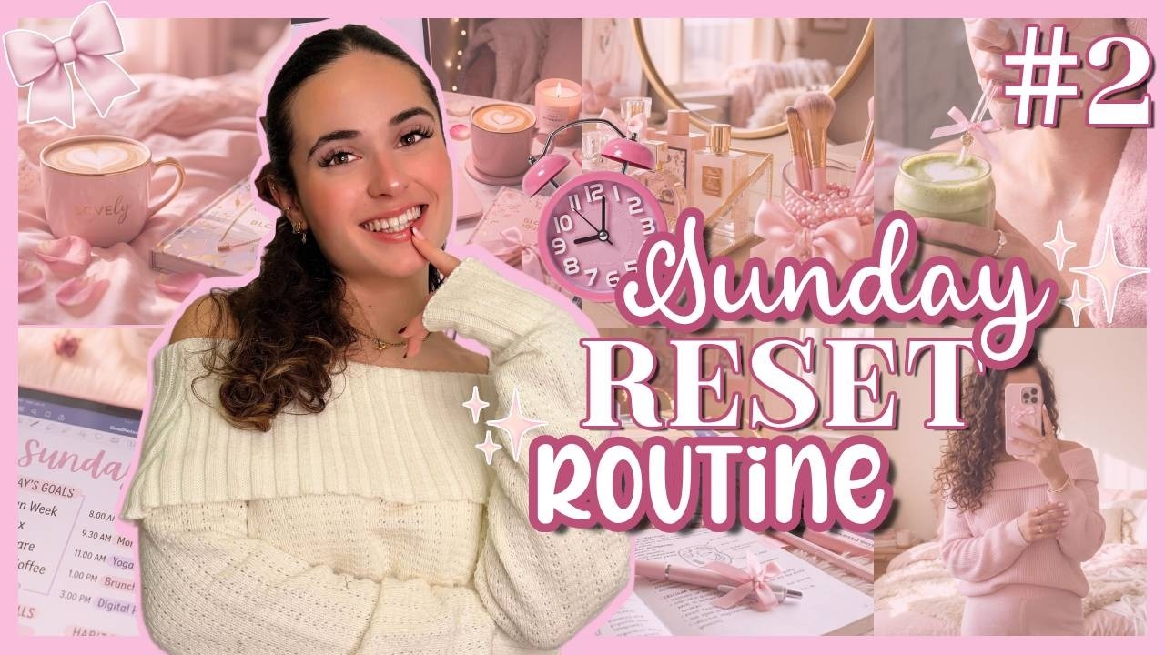 Mi SUNDAY RESET 100% Realista (Sin madrugones ni matcha lattes) ☕📚💋 Claudia Palop