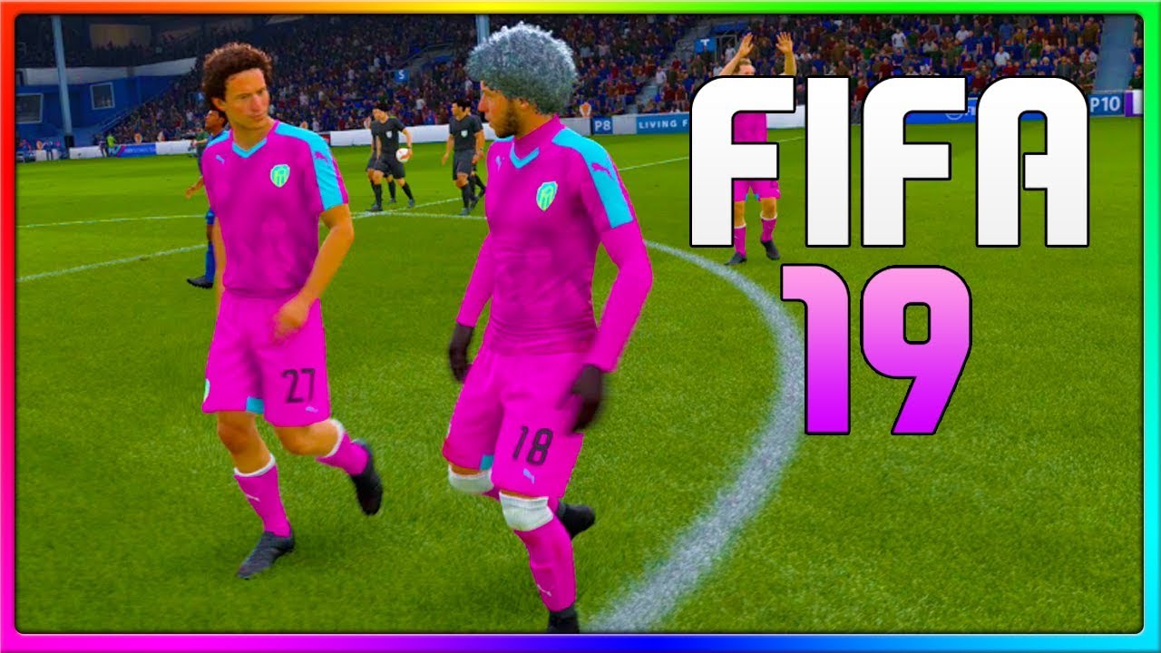 HE JUMPED A HOMELESS | FIFA 19 Pro Clubs Gameplay