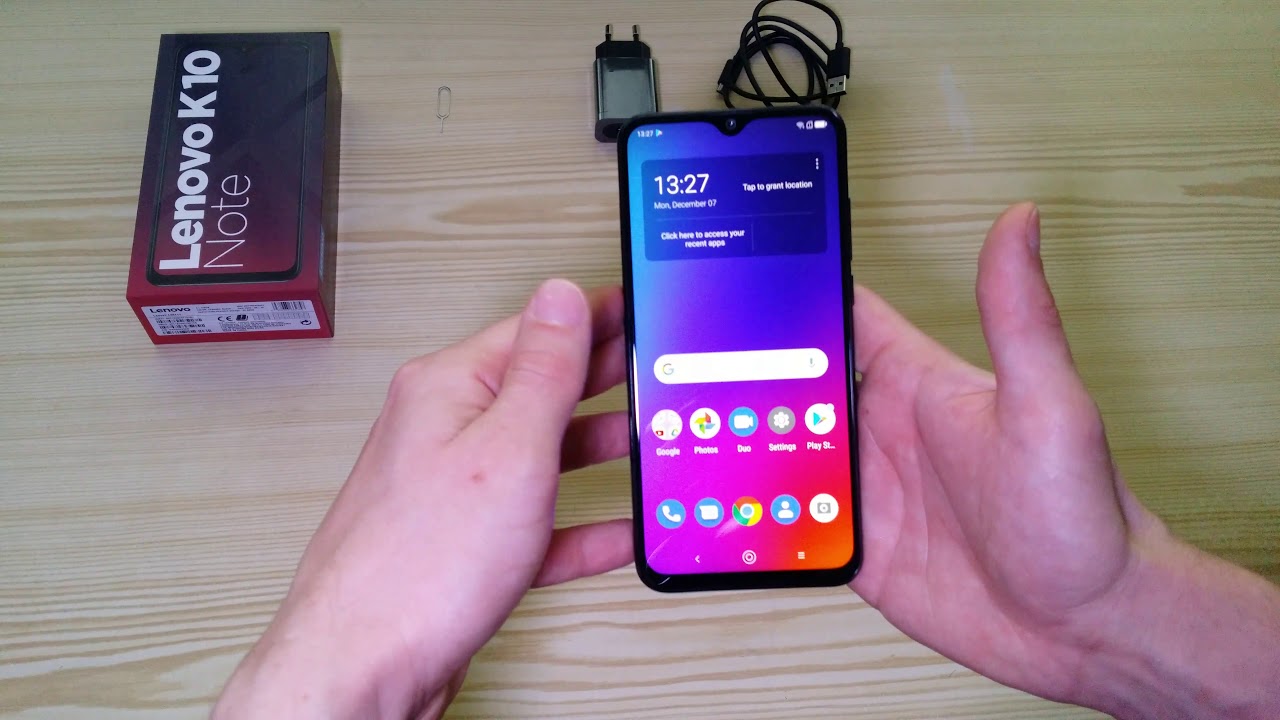Lenovo K10 Note Unboxing and Review