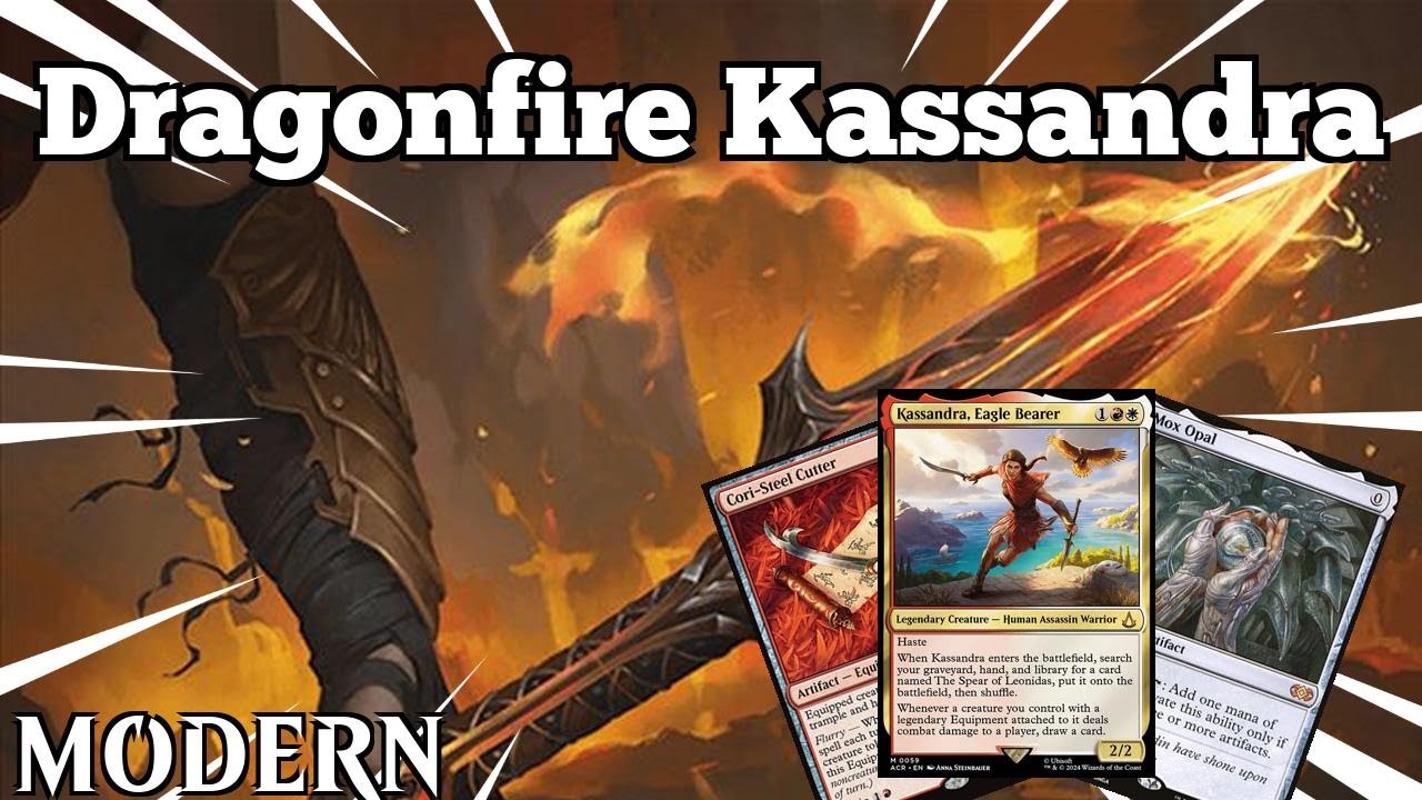 SICKEST SYNERGISTIC AGGRO Ever Created?! | Dragonfire Kassandra | Modern | MTGO