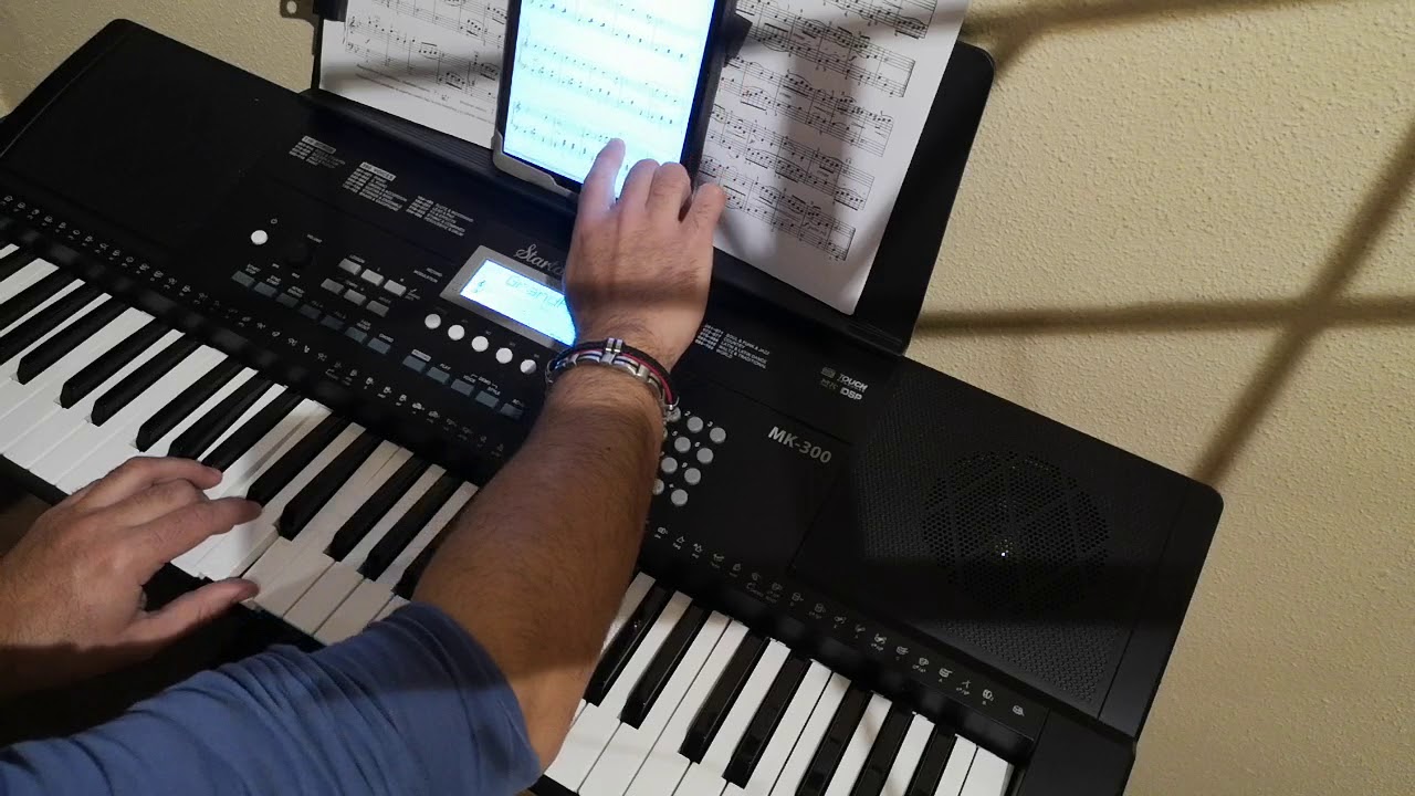 11&ordm;-- Diciembre'20:  VALS Ondas del DANUBIO, de Jan Ivanovici, PRINCIPIANTES piano y teclado f&aacute;cil