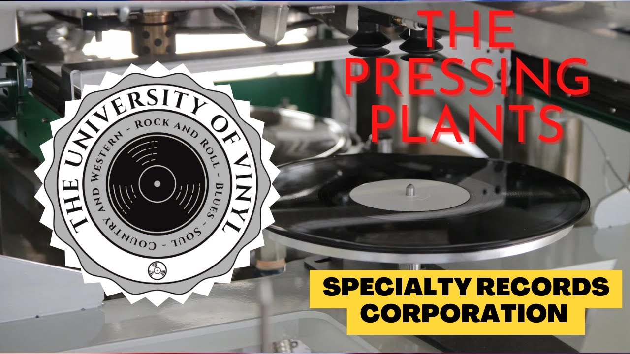 The Pressing Plants 101 (Episode 1: Specialty Records Corporation) - 10 White Hot Pressings!