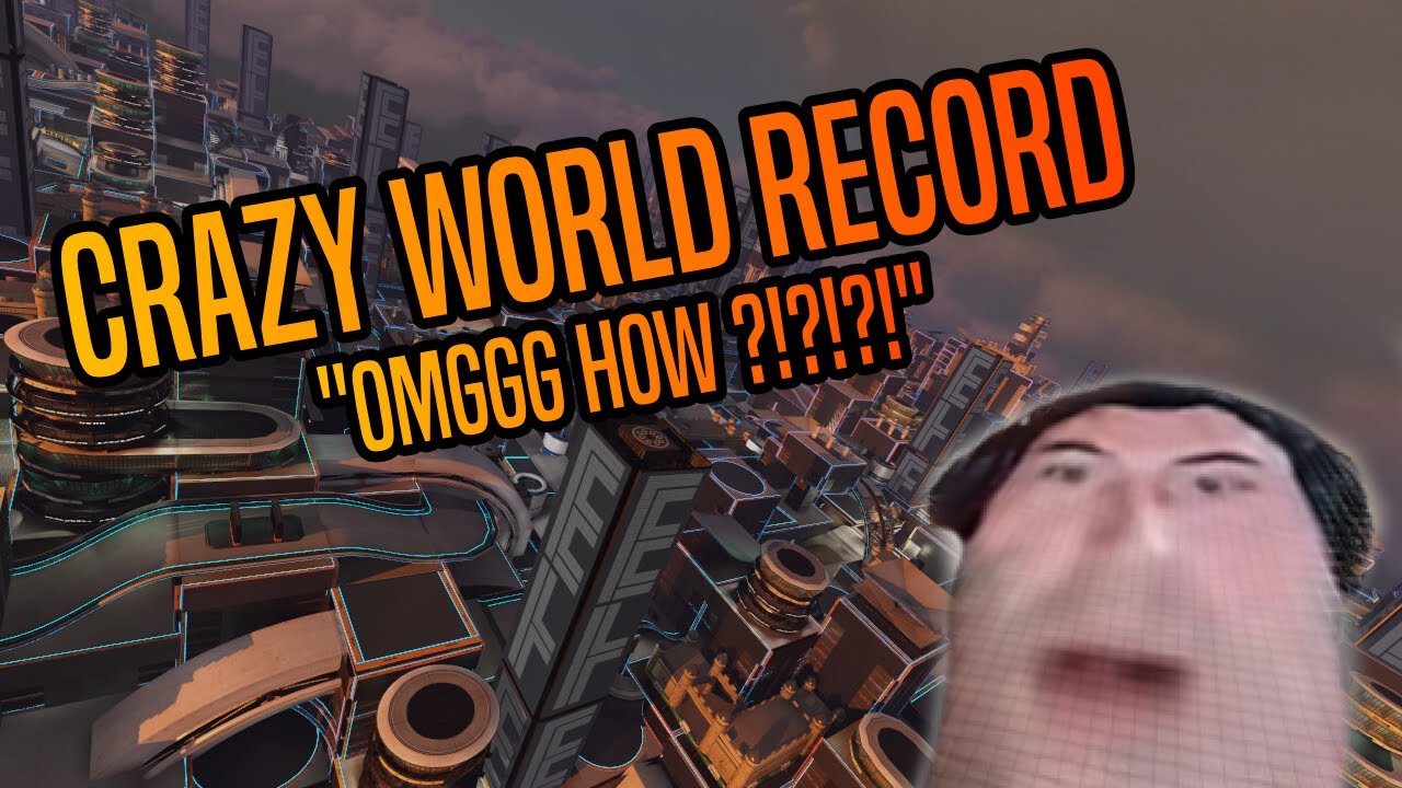 I drove a world record during a trackmania tournament