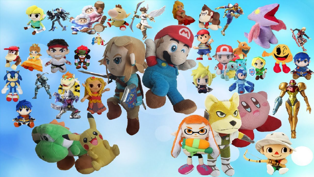 Super Smash Bros Ultimate Intro Plush REMAKE