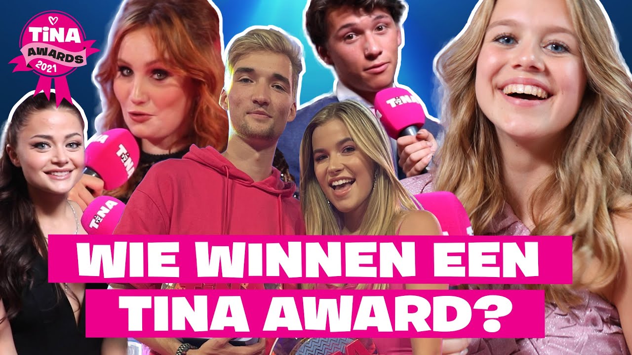 DIT ZIJN DE WINNAARS VAN DE TINA AWARDS 2021! | TINA AWARDS 2021 ROZE LOPER VERSLAG | TinaTV