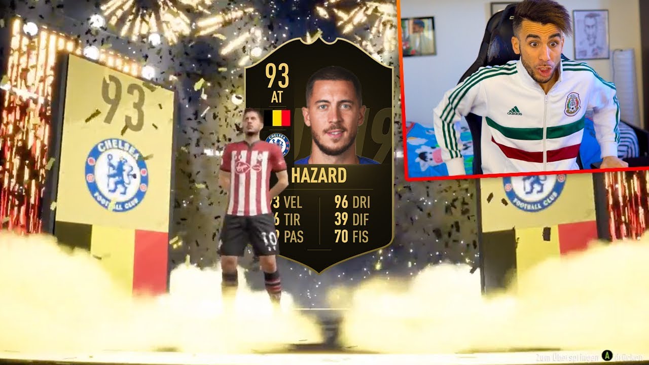 😱 20 IF GARANTITI con HAZARD 93 IF! FIFA 19 PACK OPENING [ITA]
