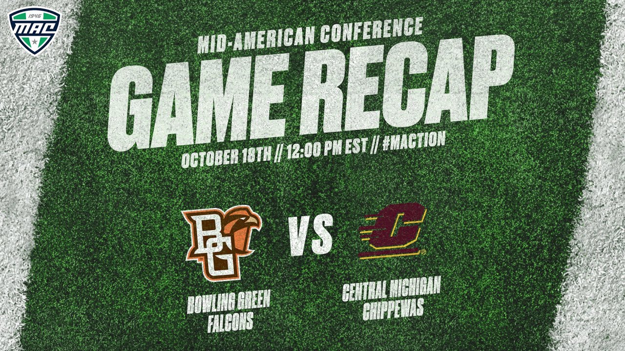 Condensed Game: Central Michigan 27, Bowling Green 6 | 10.18.25