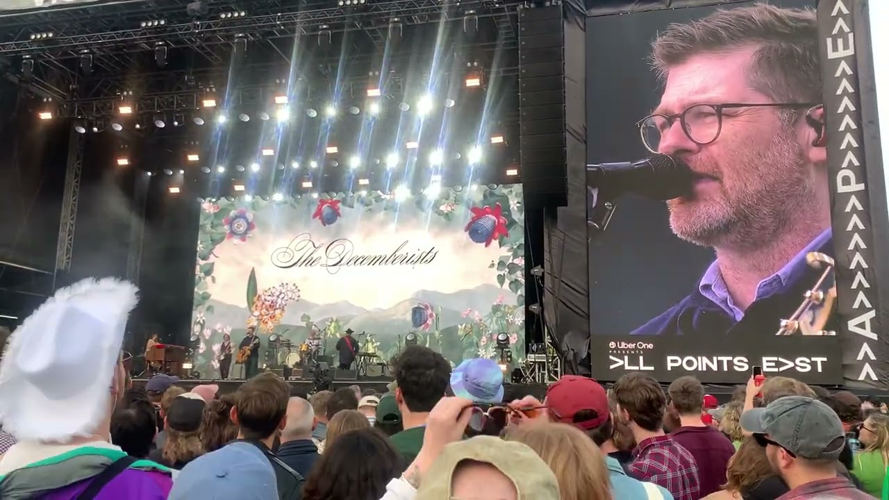 THE DECEMBERISTS- HERE I DREAMT I WAS AN ARCHITECT - LIVE @ ALL POINTS EAST FESTIVAL, 25/08/24