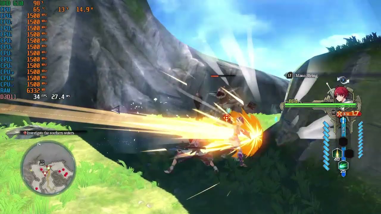 Ys X  Nordics With GPU Intel UHD 630