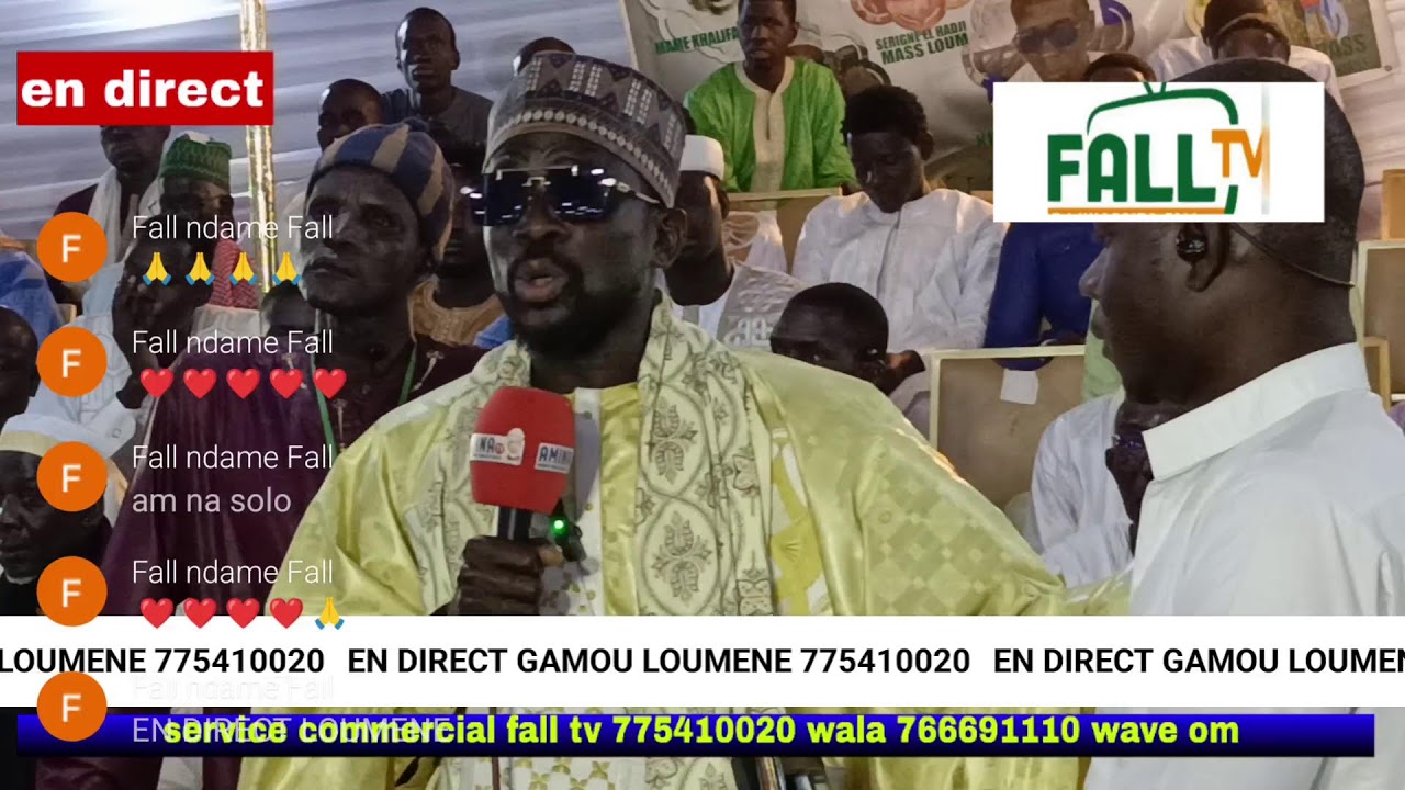 EN DIRECT GAMOU LOUMENE