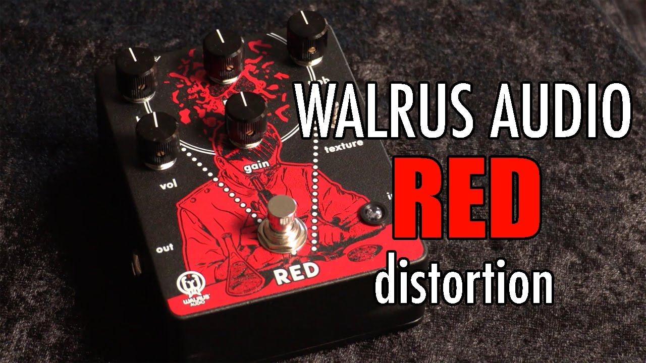 Walrus Audio RED High Gain Distortion Pedal Review & Demo (Stompbox Saturday Ep.82)