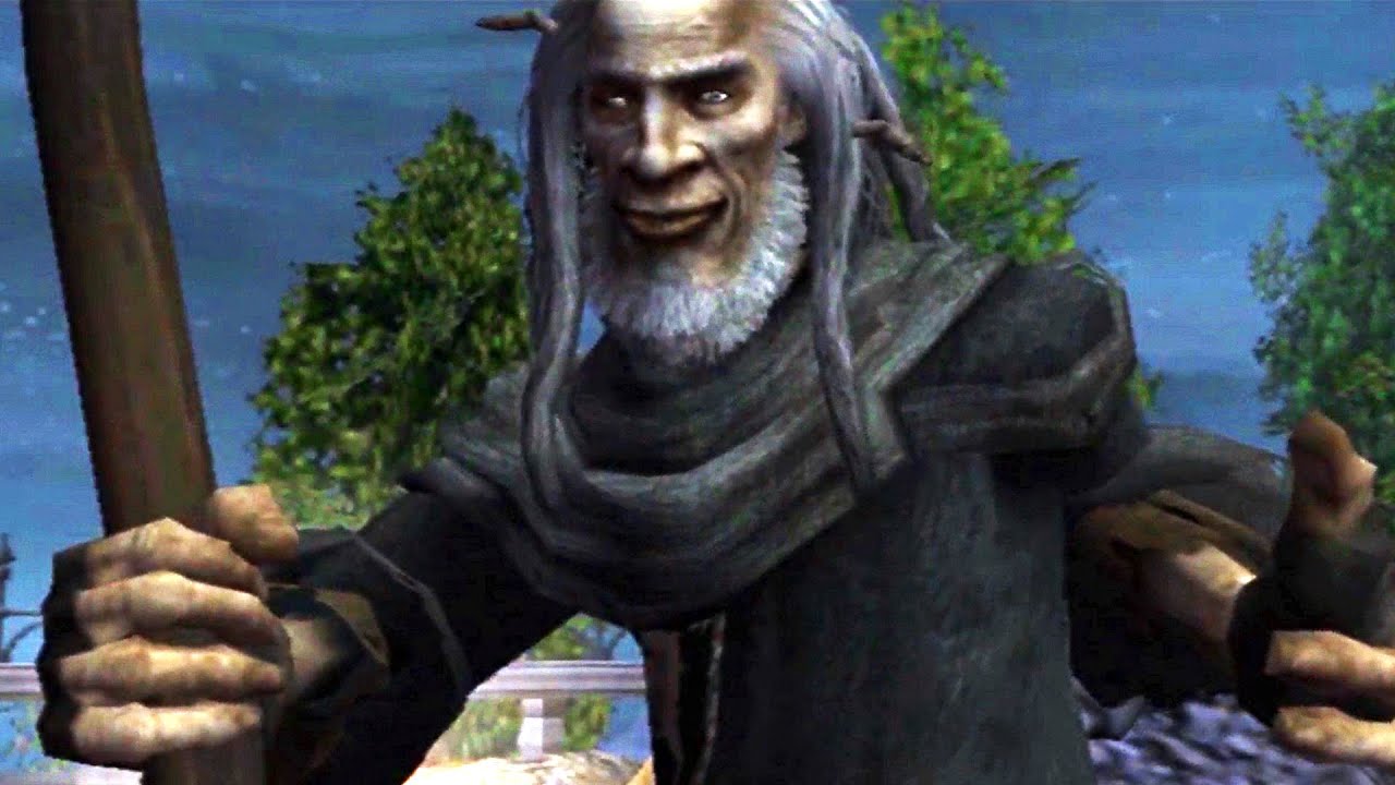 Kratos meets The Grave Digger at The Temple of The Oracle - God of War 1 Remastered (4K ULTRA HD)