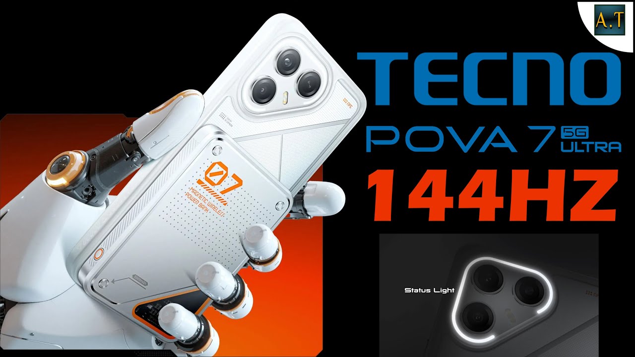 مواصفات وسعر تيكنو بوفا 7 ألترا الجديد ستدهشك!TECNO POVA 7 Ultra