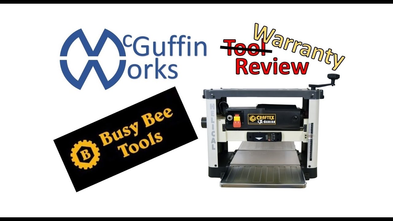 Craftex CX125HC Planer (Warranty) Review