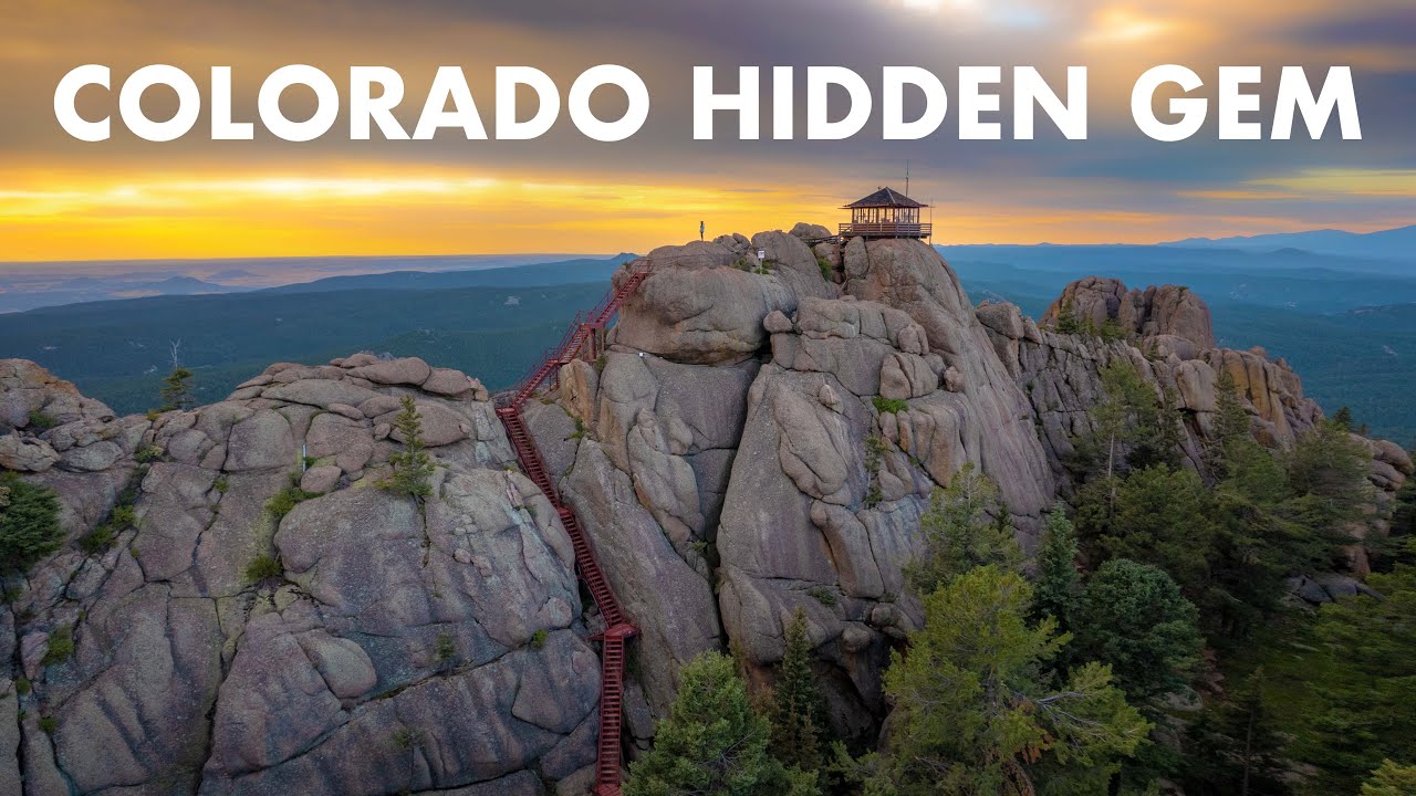 SUNRISE HIKE TO DEVIL'S HEAD LOOKOUT TOWER, COLORADO