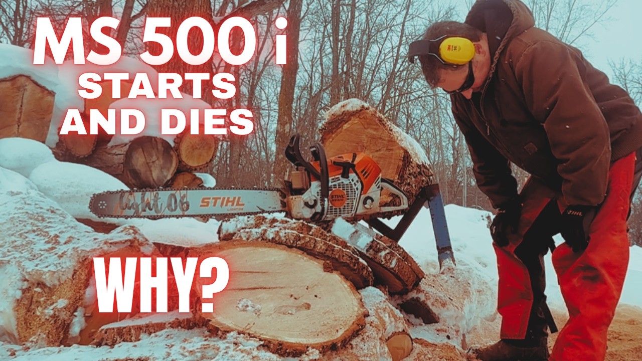 Stihl MS 500i:  Diagnose And Repair a $2000 Chainsaw!
