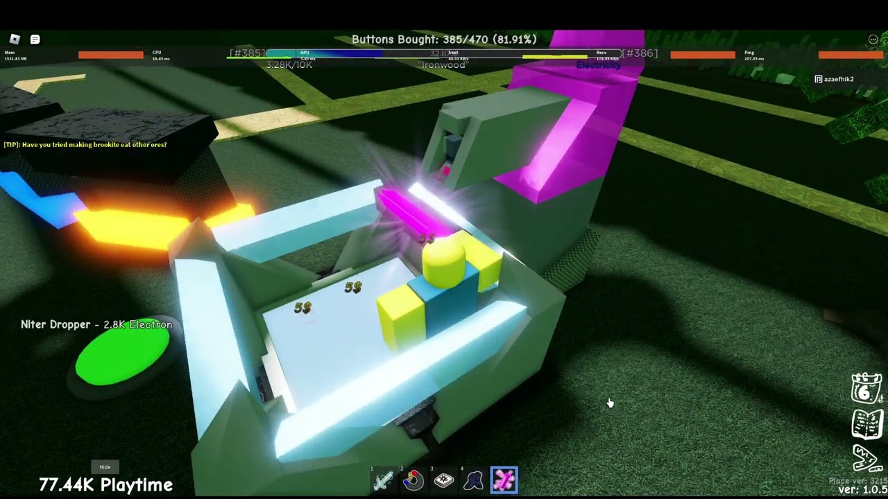 Roblox Tycoon Incremental part 2