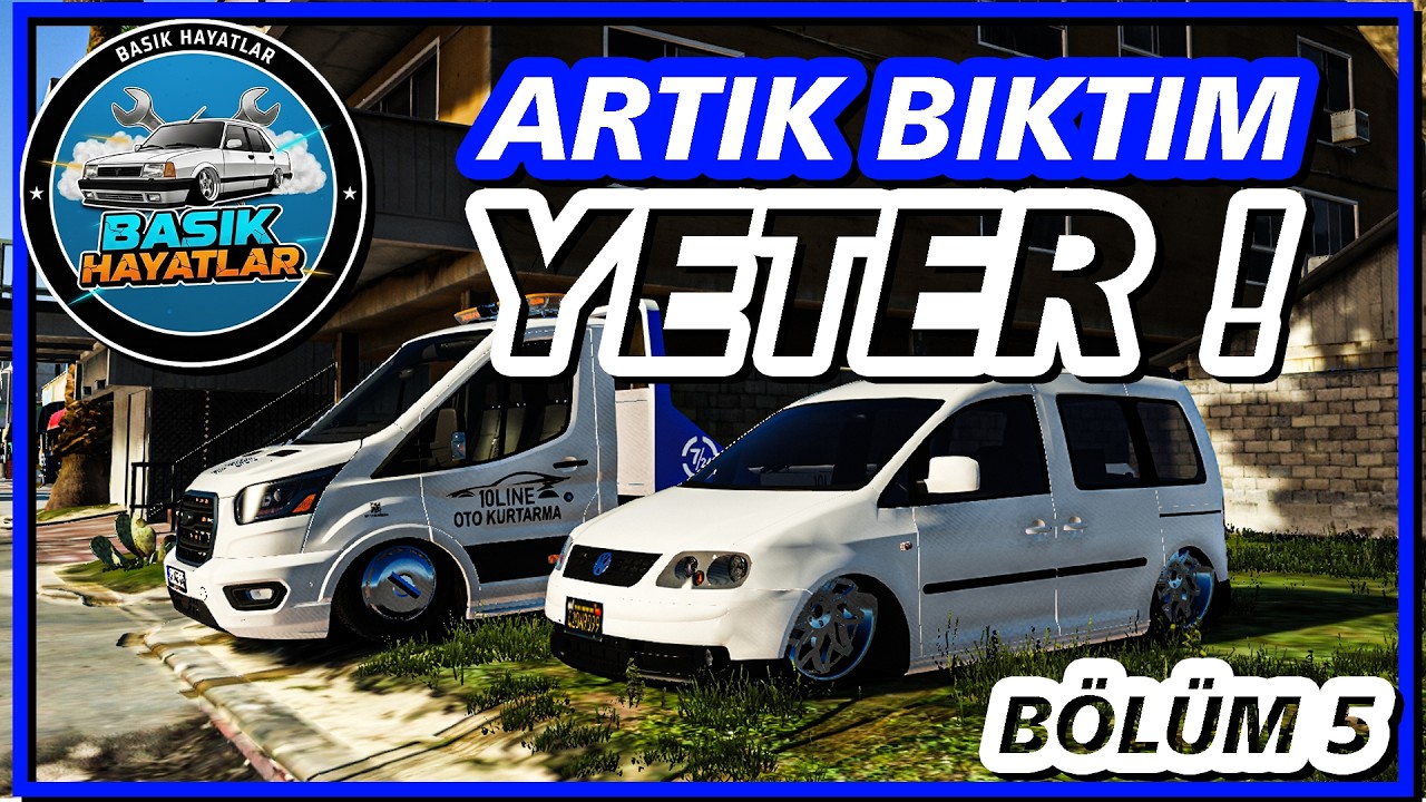 #BASIKHAYATLAR - GTA 5 - GERÇEK HAYAT - ARTIK BIKTIM YETER ! - BÖLÜM 5