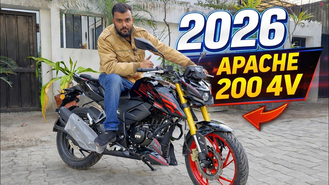 2026 TVS Apache RTR 200 4v🔥 - Detailed Review | Is it better then Pulsar N250 ?