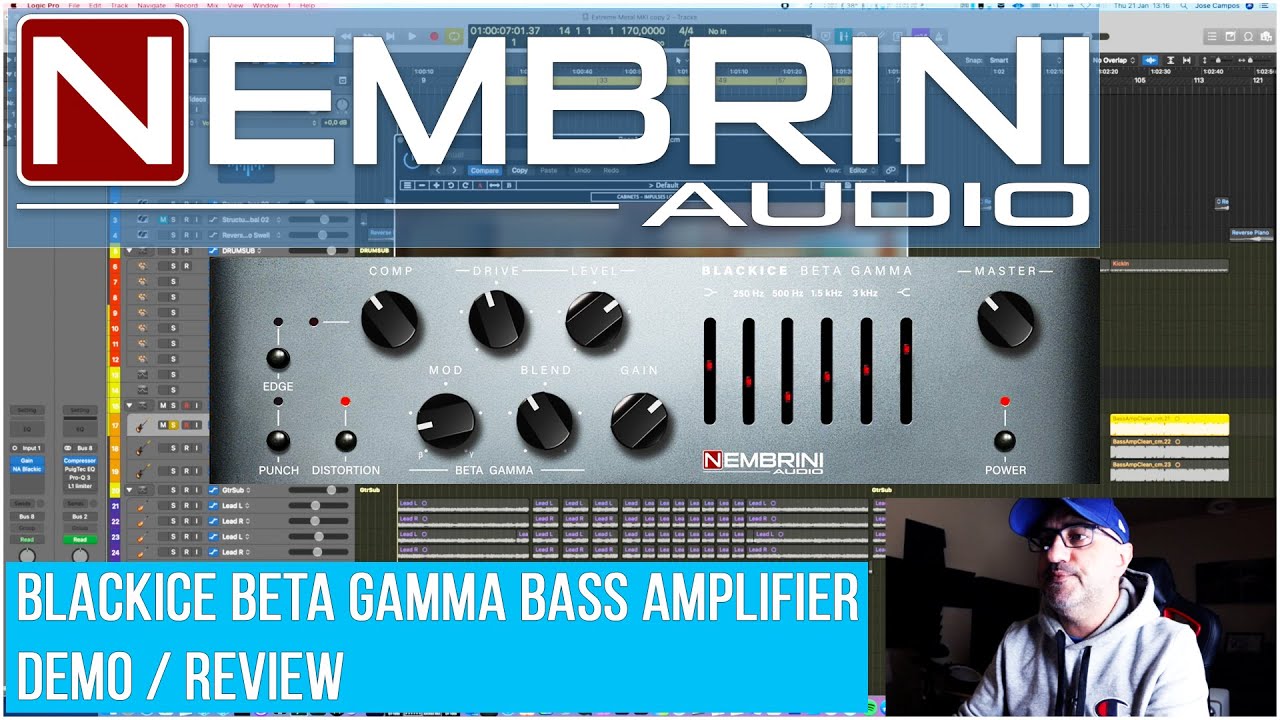 NEMBRINI AUDIO - BLACKICE BETA GAMMA BASS AMPLIFIER - THE PERFECT BASS AMP!!!