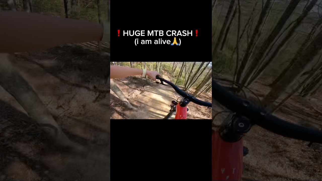 Worst crash of my life on natural selection @ride_kanuga . So happy to be making a full recovery.