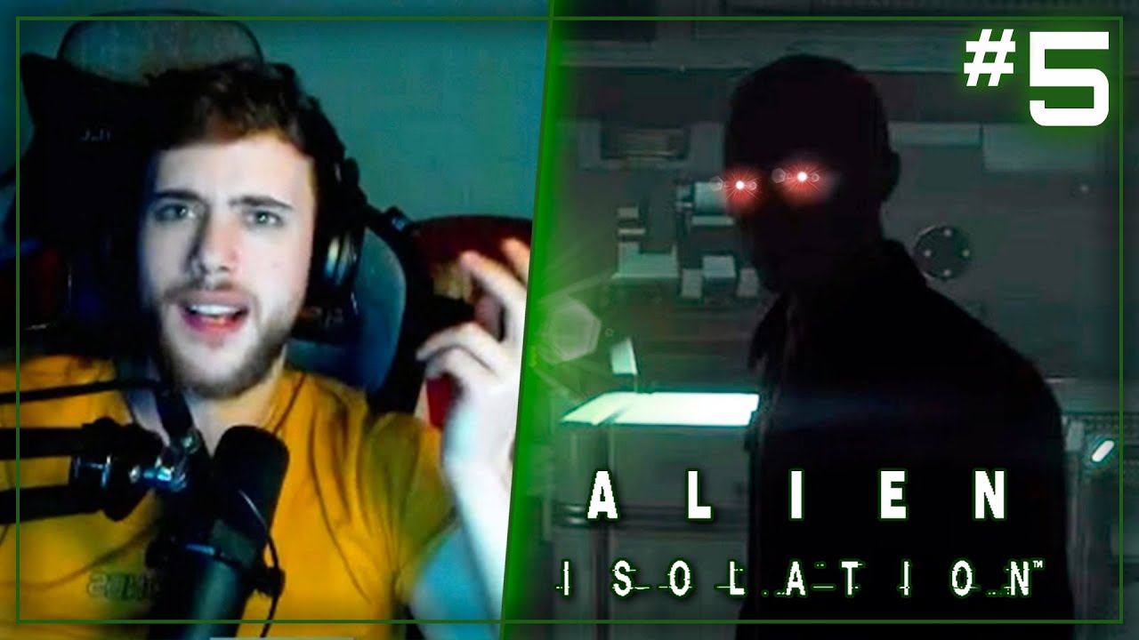 ALIEN ISOLATION #5 👽 Bugeando al pibe robótico | MODO PESADILLA #SalióCaldo