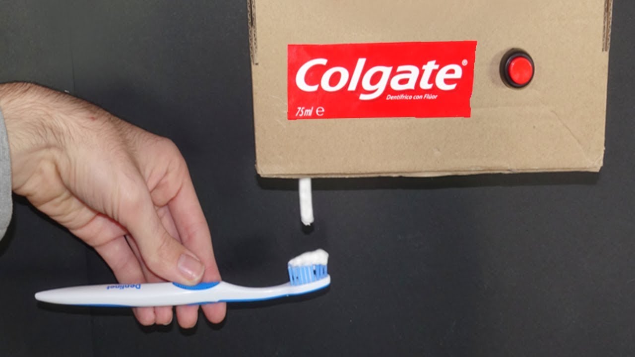 How to Make a Toothpaste Machine