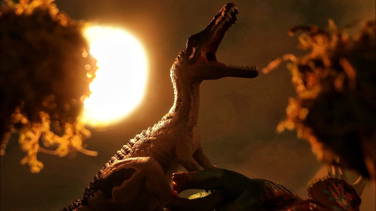 Baryonyx Vs. Styracosaurus | Hammond Collection Stop Motion Beasts of The Mesozoic