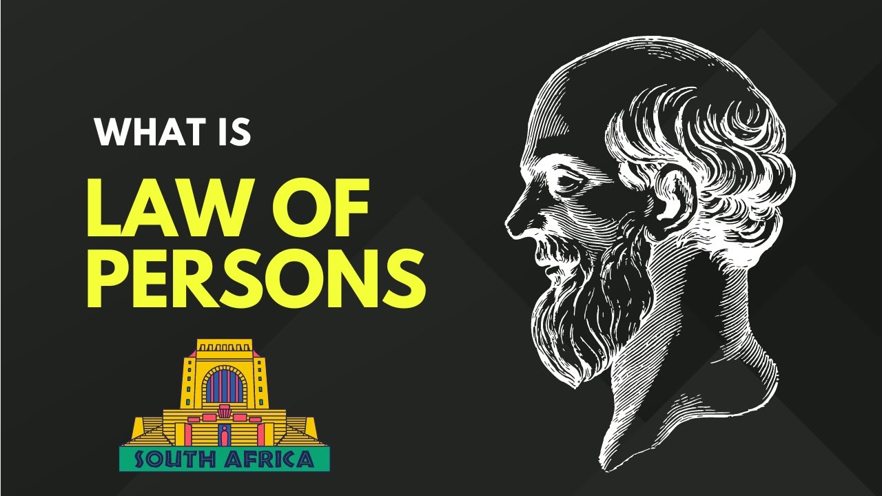 Law of Persons South Africa : Defining law of persons