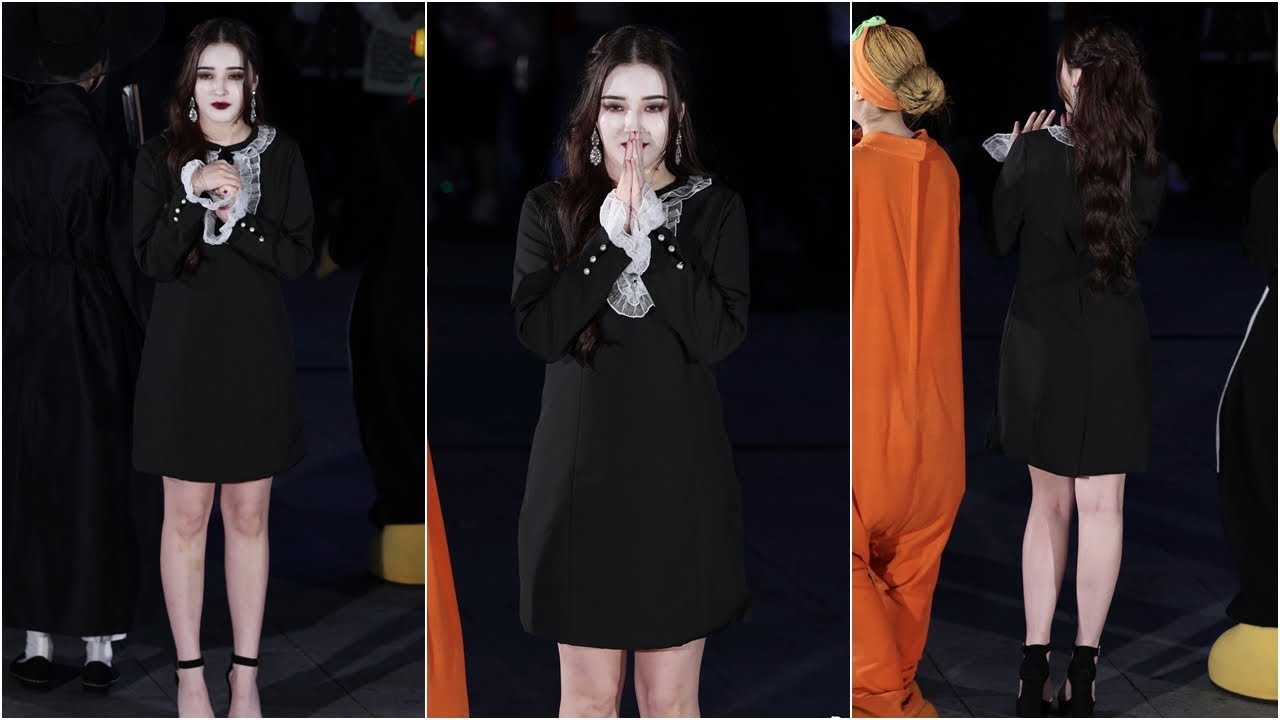 191031 모모랜드(MOMOLAND) 낸시(Nancy) 캐릭터소개, 토크 [할로윈버스킹] 4K 직캠 by 비몽