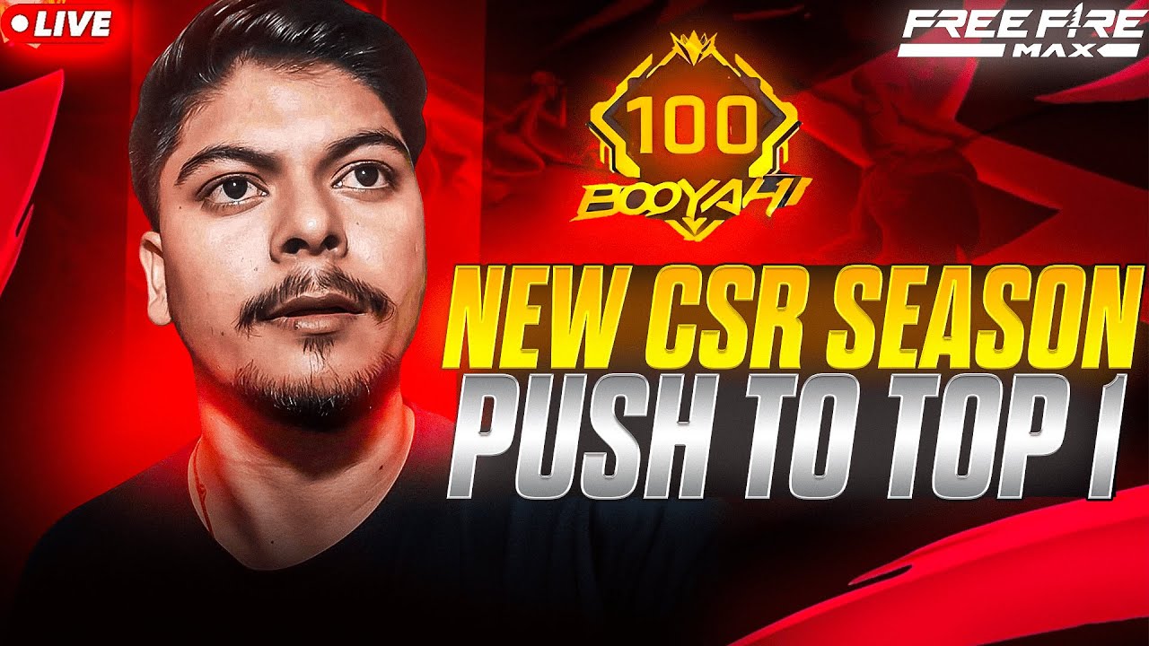 CS RANK PUSH TILL 50 STREAK || FREE FIRE LIVE #shortsfeed #freefire #freefirelive #lfggamer