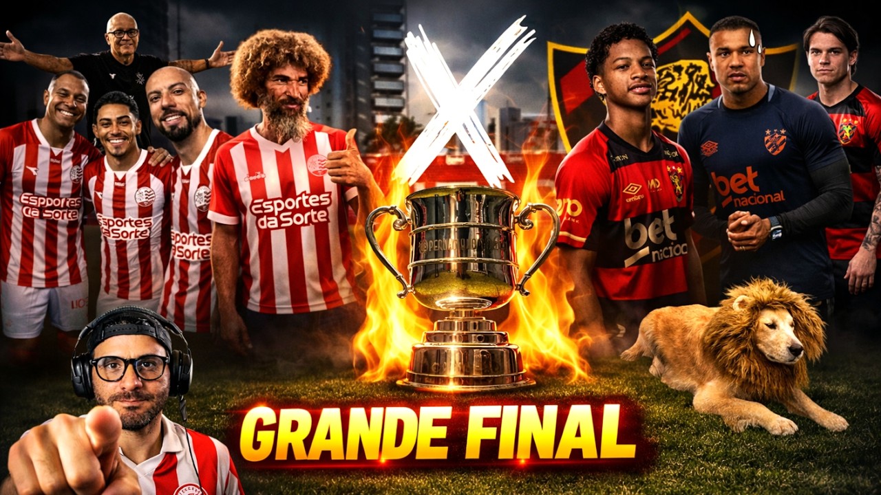 PRÉ-JOGO NÁUTICO X SPORT: ESCALAÇÕES, ARBITRAGEM E UM PÓS- CRÉDITOS NO VÍDEO.