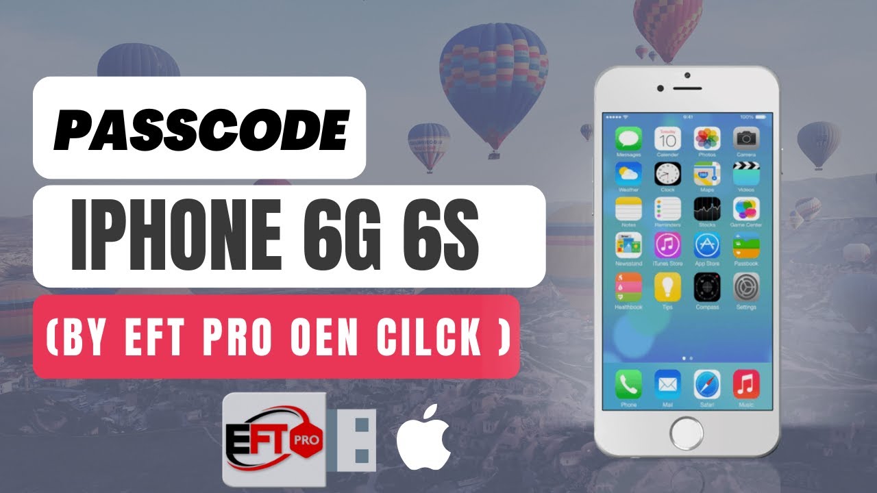 IPhone 6 bypass iCloud passcode by eft pro one click تخطي آيكلود لآيفون 6 بضغط زرار واحده