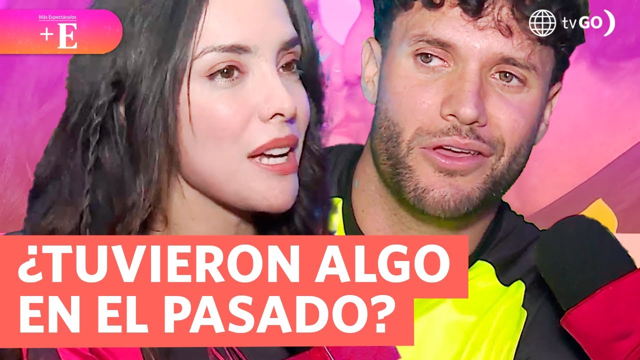 Fabio Agostini le dio un ‘piquito’ a Rosángela Espinoza | Más Espectáculos (HOY)