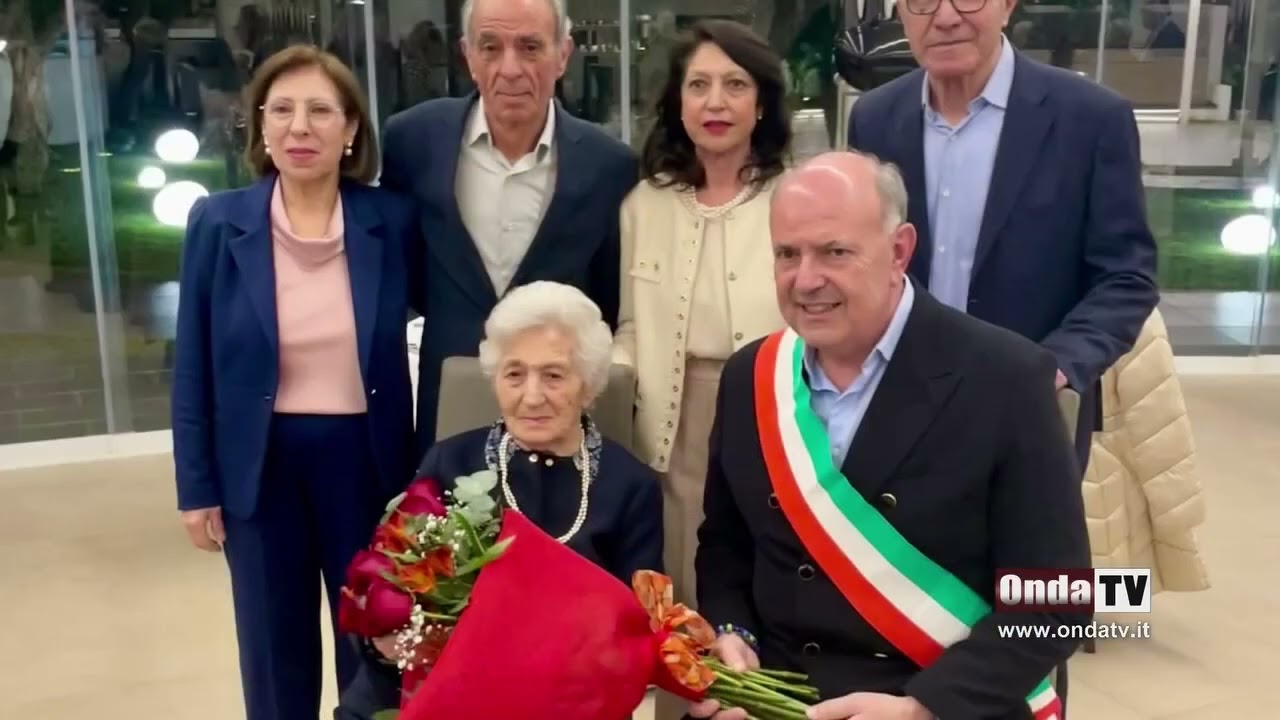 100 anni per nonna Venera