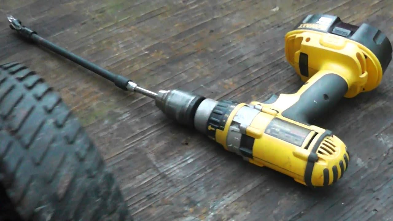 Запуск двигателя Honda Gas Engine с помощью дрели. Не требуется сварка или резка.