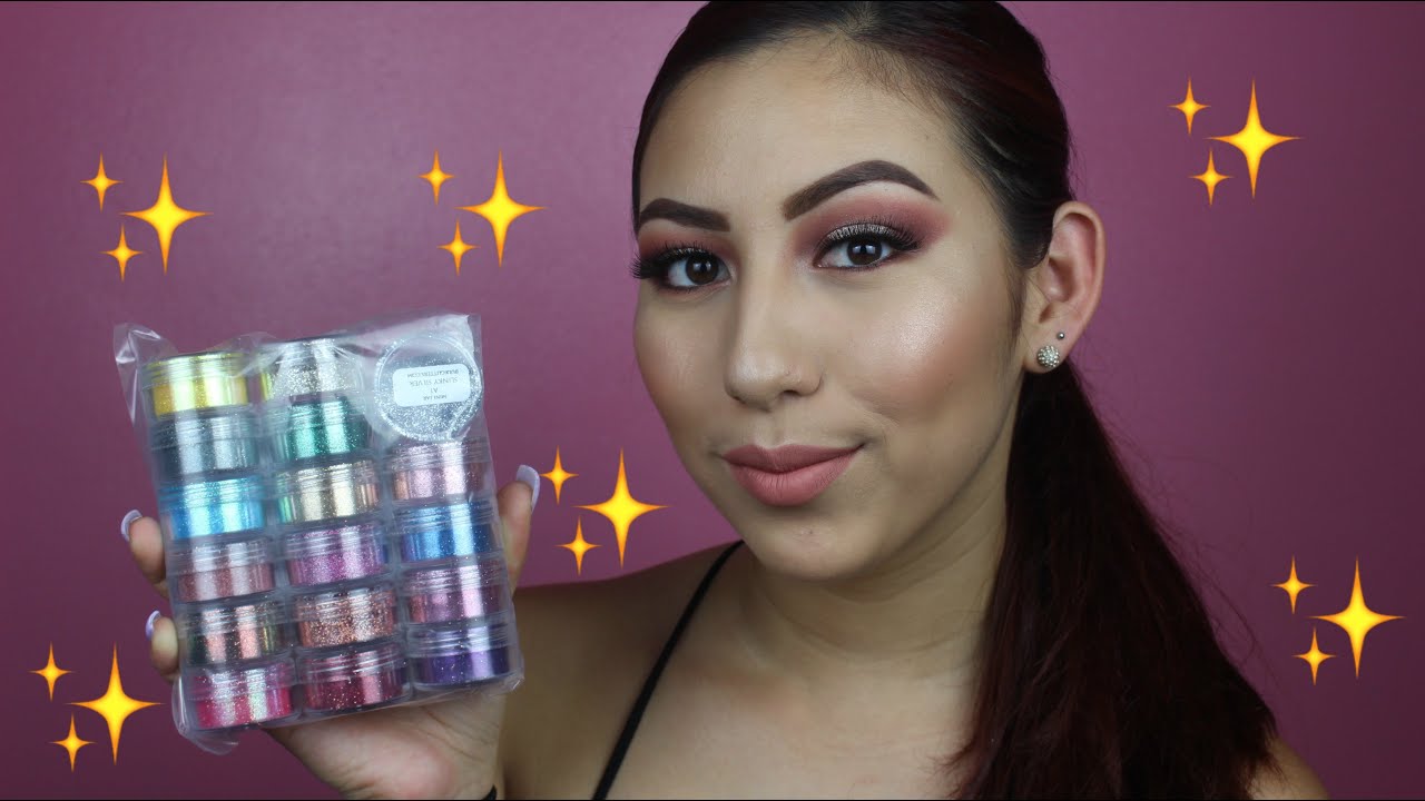 Glitter My World Cosmetic Glitter Haul + Swatches | minaakitty