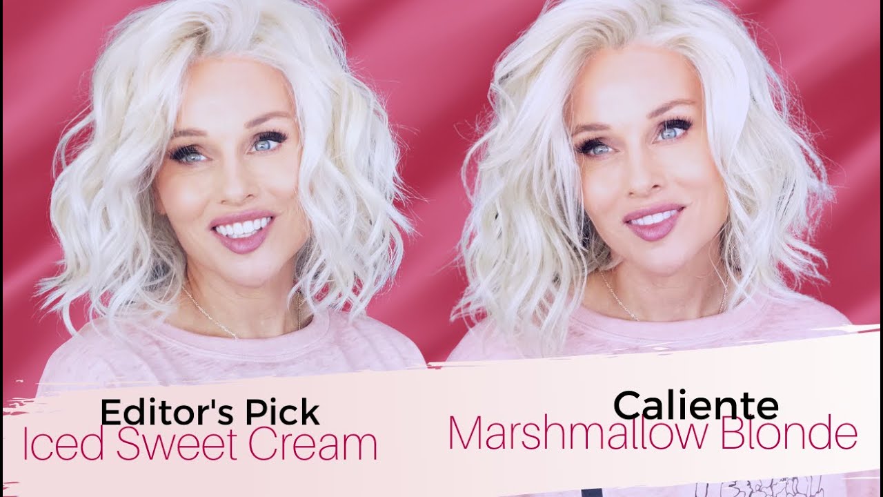 SISTER WIGS COMPARISON! Iced Sweet Cream & Marshmallow Blonde | HELP for UNIQUE COVERAGE ISSUES!