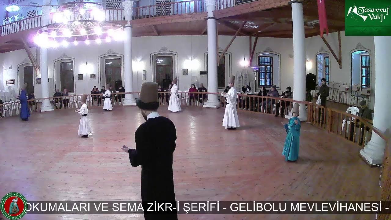Tasavvuf Vakfı - Gelibolu Mevlevihanesi -  Sema Zikr-i Şerifi (12/01/2025)