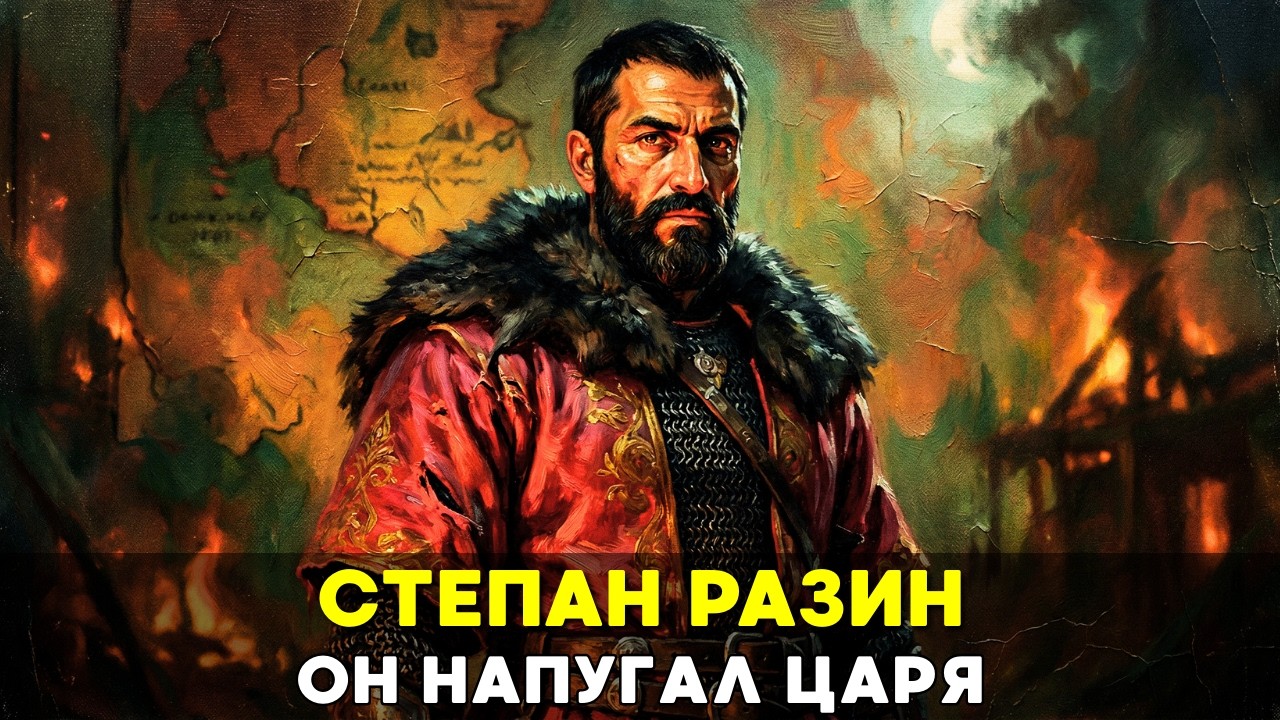 ОТ ПИРАТА ДО КОШМАРА ЦАРЕЙ: Как казак Степан Разин едва не уничтожил Московское царство📜История