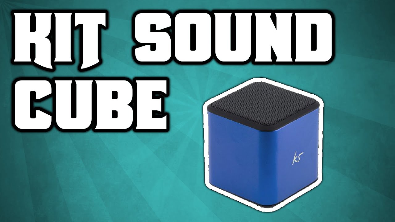 KitSound Cube Portable Speaker