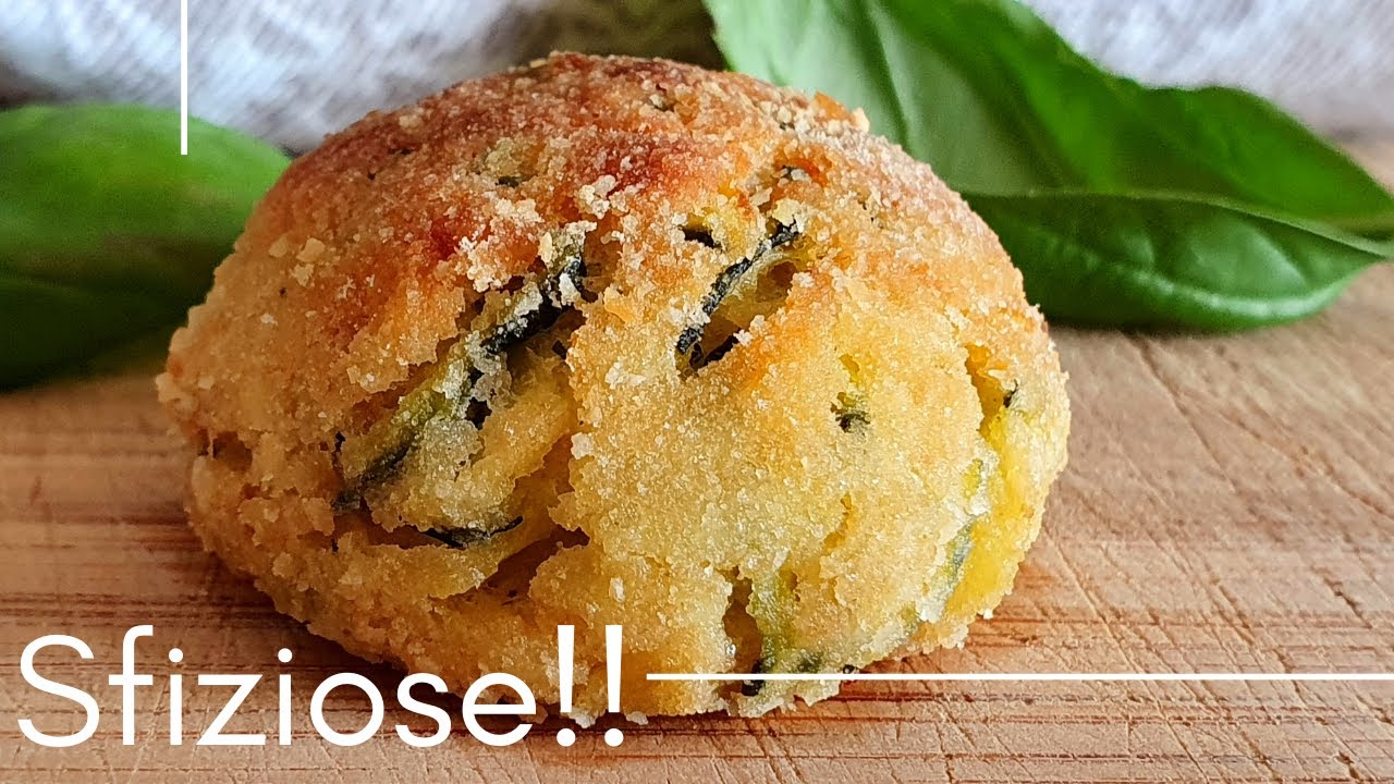 POLPETTE DI ZUCCHINE AL FORNO - morbide dentro e croccanti fuori