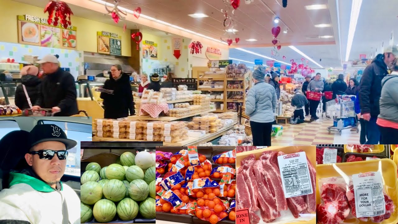 Shopping Market basket ត្រជាក់យ៉ាងណា ក៏ទៅផ្សារ ទិញម្ហូបដែរ ($100ឥឡូវ ទិញមិនសូវបានអីទេ)